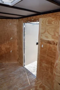 CY211 Cynergy 7x12 Enclosed Trailer SA White - Image 2