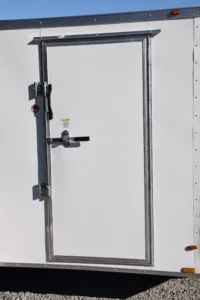 CY218 Cynergy 7x16 Enclosed Trailer TA White - Image 6
