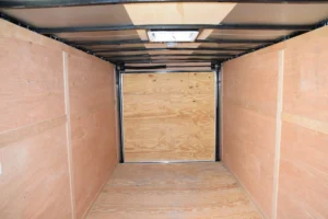 CY219 Cynergy 7x16 Enclosed Trailer TA Black - Image 2