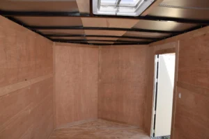 CY219 Cynergy 7x16 Enclosed Trailer TA Black - Image 3