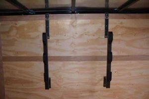 CY230 Cynergy 7x16 Enlcosed Trailer TA White W/ Racks - Image 6