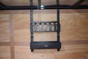 CY230 Cynergy 7x16 Enlcosed Trailer TA White W/ Racks - Image 7