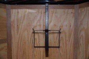 CY230 Cynergy 7x16 Enlcosed Trailer TA White W/ Racks - Image 8