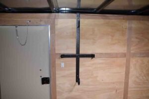 CY230 Cynergy 7x16 Enlcosed Trailer TA White W/ Racks - Image 10