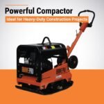 BravePro Reversible Plate Compactor | 20 In. | Wheel Kit | Honda GX200 - Image 3