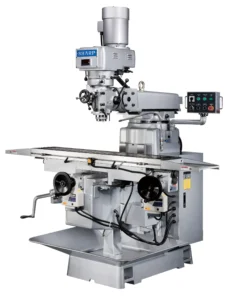 Sharp Industries 220V 58” Variable Speed Heavy Duty Vertical Knee Mill V-1