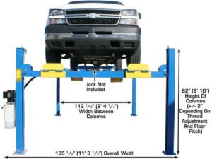 Atlas® 412A Commercial Grade 4 Post Alignment Lift 12,000 lbs - Image 5