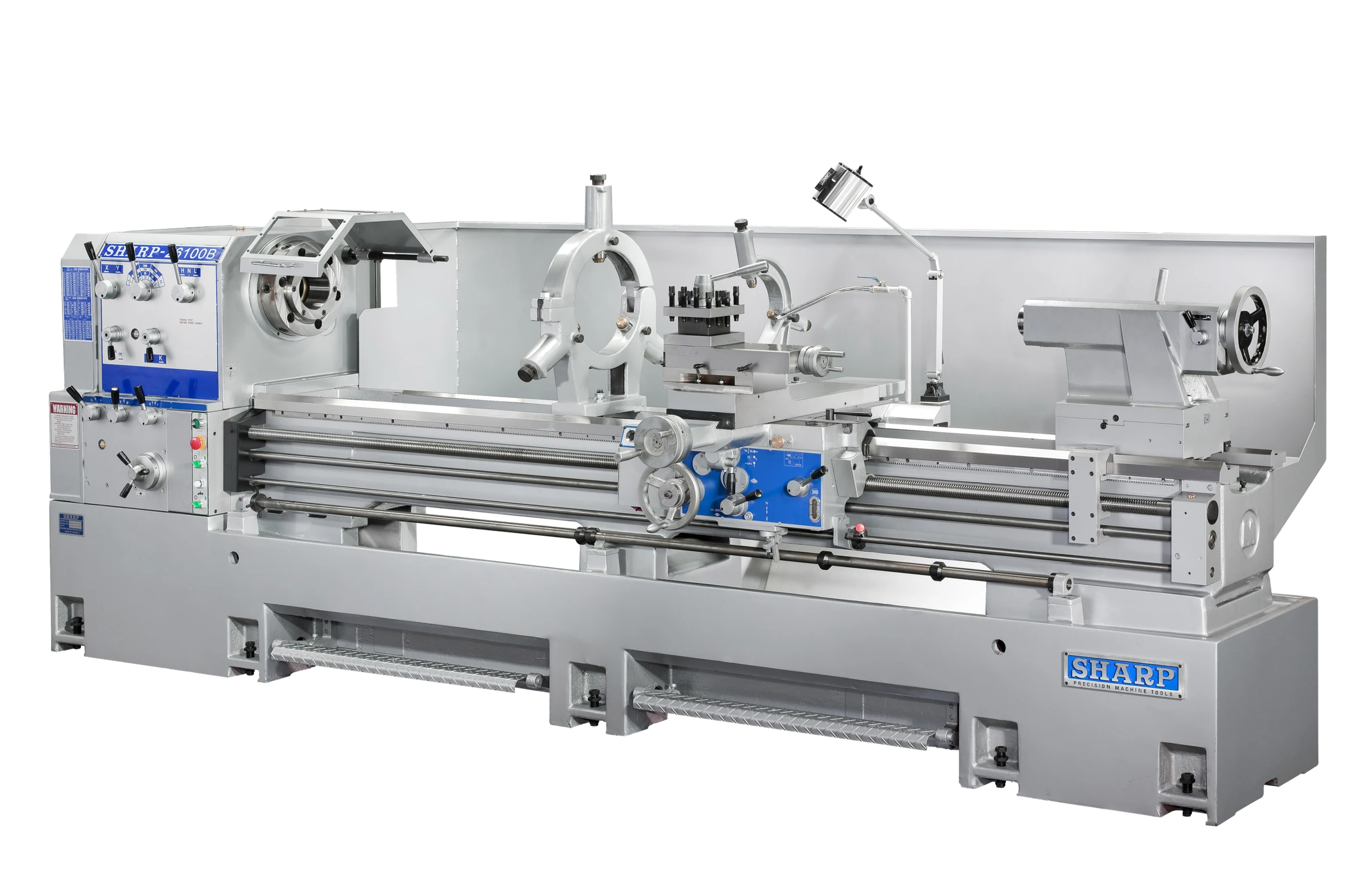 08_30-B-Series_0-1-scaled-2 Sharp Industries 230V 30” x 80” B Series Heavy Duty Precision Lathes 3080B - Image 1