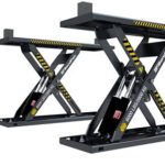 BendPak MDS-6LPF ALI Open Center Mid-Rise Scissor Flush Mount Lift 6,000 lb