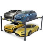BendPak HD-9SW-E Extra-Wide Car Storage Parking Lift 9,000 lb. - New Gray - Image 2