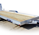 Aluma Tandem Wood Floor Utility Trailer #7816TAESW