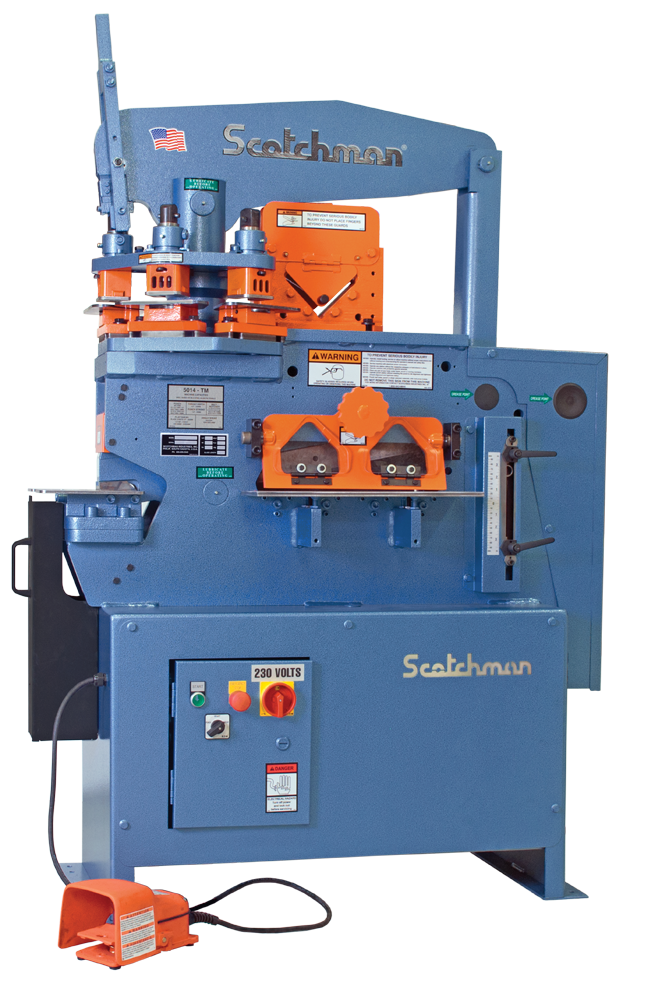 1-5014ET_Scotchman20Ironworker Scotchman 5014-ET 460V Three Phase 50 Ton Hydraulic Ironworker 348027 - Image 1