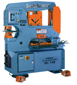 Scotchman DO 95/140-24M 220V Single Phase Dual Operator 95 Ton Hydraulic Ironworker 014720 - Image 2