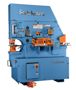 Scotchman FI 8510-20M 460V Three Phase 85 Ton Hydraulic Ironworker 015635