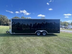 CY706 Cynergy 8.5x24 Enclosed Car Hauler 10K Black