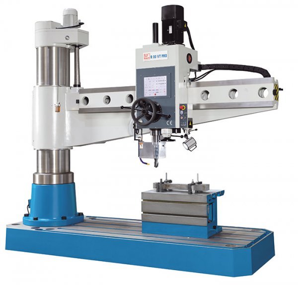 101648-htp-r80-vt-pro- Knuth 10HP 16” R 80 VT Pro Radial Drilling Machine with Thread Cutting Capability 101648 - Image 1