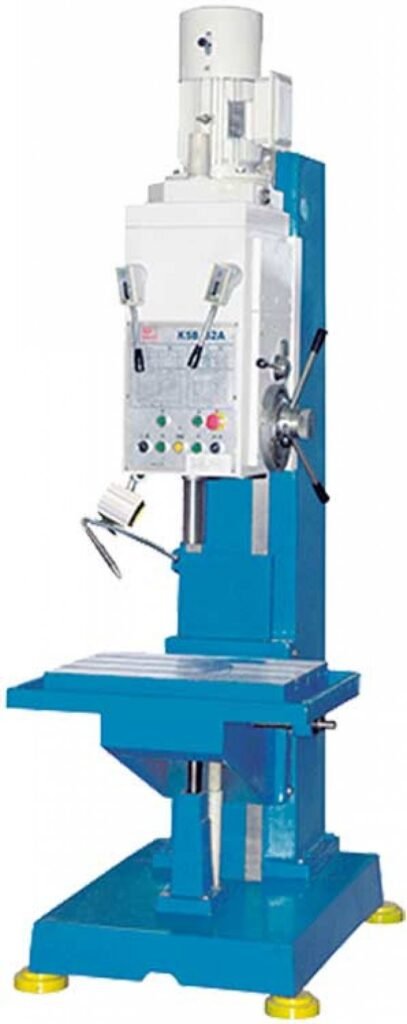 Knuth 3HP 1.26" KSB 32A Vertical Box Column Drill Press 101692 - Image 3