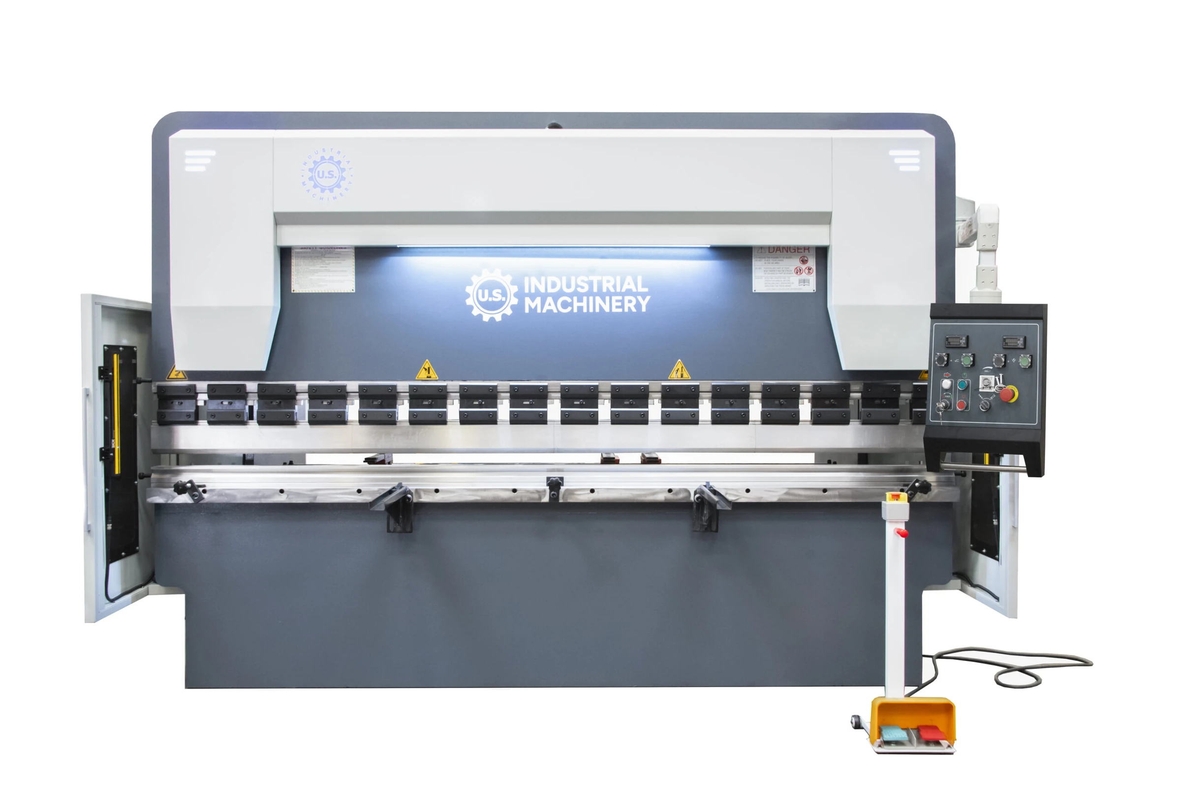 120-20Manual20Brake20Front20View20-20Background20Removed_7-scaled-1 U.S. Industrial Machinery 200 Ton x 10' Manual Hydraulic Press Brake USHB200-10M - Image 1