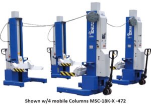 iDeal Lift MSC-18K-X-236 18,000lb. Per Mobile ALI Column Lifting System (Set of 2) - Image 3