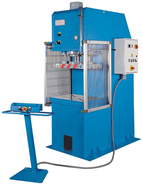 131512-hpt-hpk-300a_4 Knuth 10.1HP 330 Ton HPK 300 A C-Frame Hydraulic Press 131512 - Image 1