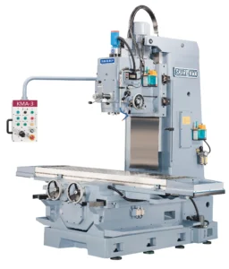 Sharp Industries 220V 87” Heavy Duty Vertical Bed Type Mill KMA-3 - Image 2