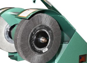 Burr King Model 1000 Variable Speed 1.5 HP 120V Single Phase Deburring and Polishing Machine 14120 - Image 4