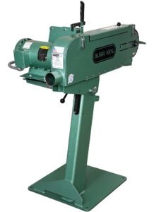 Burr King 3” x 79” Two Wheel Model 979 3 HP 220V Three Phase Belt Grinder 17303 - Image 2