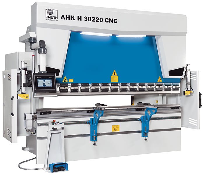 182635-hpt-ahk-h-cnc-30220_9 Knuth 29.5HP 242 Ton AHK H 37220 CNC Press Brake 182629 - Image 1