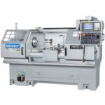 Sharp Industries 220V 18” x 40” TC-F Series CNC Precision Flat Bed Lathe 1840TC-F