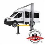 BendPak 16AP-192 High-Rise Clearfloor 2 Post Lift 16,000 lb. w/192" O.A Height