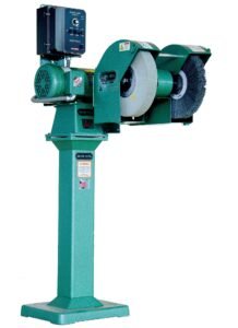 Burr King Model 1200 Variable Speed 2 HP 220V Single Phase Deburring and Polishing Machine 19610