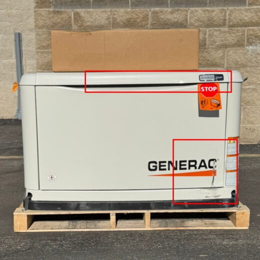 Generac 7291 26kW Guardian Generator with 200A SE Transfer Switch (Scratch & Dent)