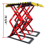 AMGO® Hydraulics XL-7 Low-Profile Full Rise Scissor Lift 7,000 lbs. - Image 2