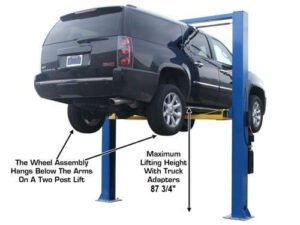 Atlas® 9OHSC-SS Symmetric 2 Post Lift 9,000 lbs - Image 4