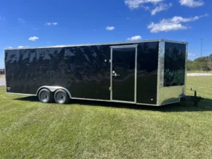CY706 Cynergy 8.5x24 Enclosed Car Hauler 10K Black - Image 2