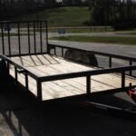 CA133 Cailber 7x18 Utility Trailer HD W/ Brake Axle