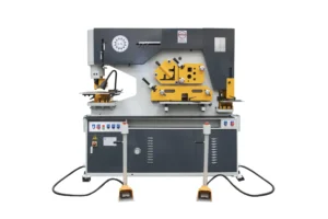 U.S. Industrial Machinery 125 Ton Dual Operated Hydraulic Ironworker USHI125XT - Image 2