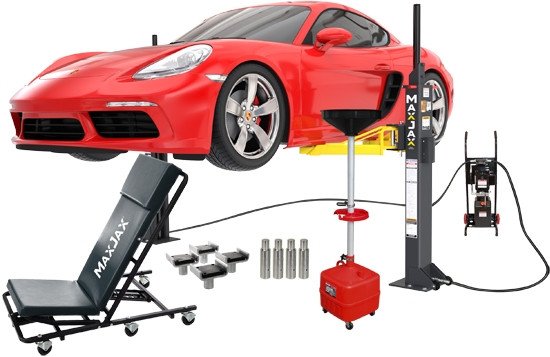 245e4c72-3760-40eb-99d1-2a91083f4dfd_5175572-2__83929.1759532264.jpg MaxJax® M7K Portable Two Post Garage Lift - Ultimate Package - Image 1