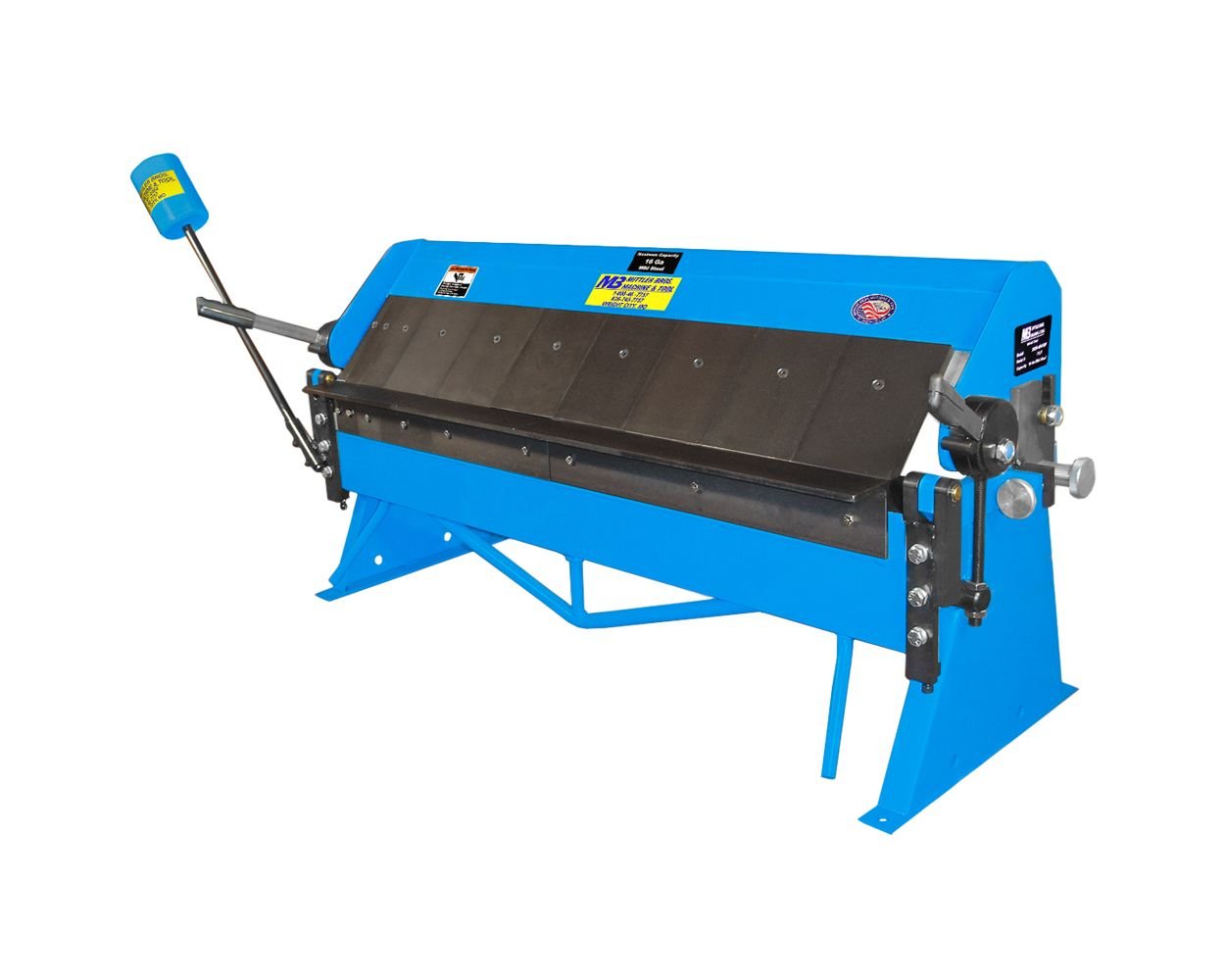 2800-48-16-ultimate-box-_-pan-brake Mittler Bros 48” Ultimate 16 Gauge Box & Pan Brake 2800-48-16 - Image 1
