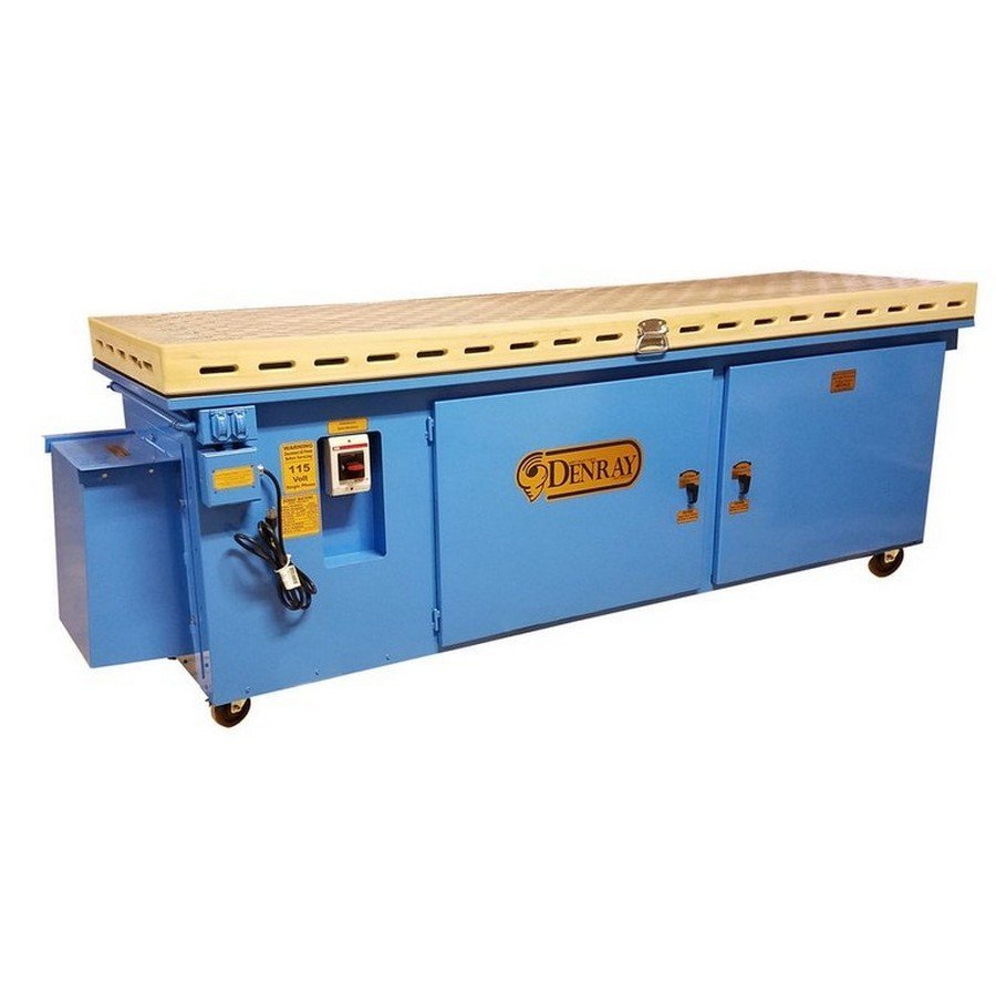 2896-front-view-june-2017_orig Denray 2896 Series Down Draft Sanding Table 28" x 96" 110V or 220V Single-Phase - Image 1