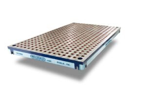 Weldsale 5’ x 8’ Welding Table Platen and Steel Stand Bundle WSC-58B-BUNDLE - Image 2