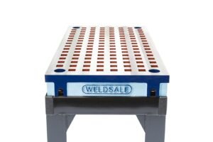 Weldsale 2.5’ x 5’ Welding Table Platen and Steel Stand Bundle WSC-25B-BUNDLE - Image 2