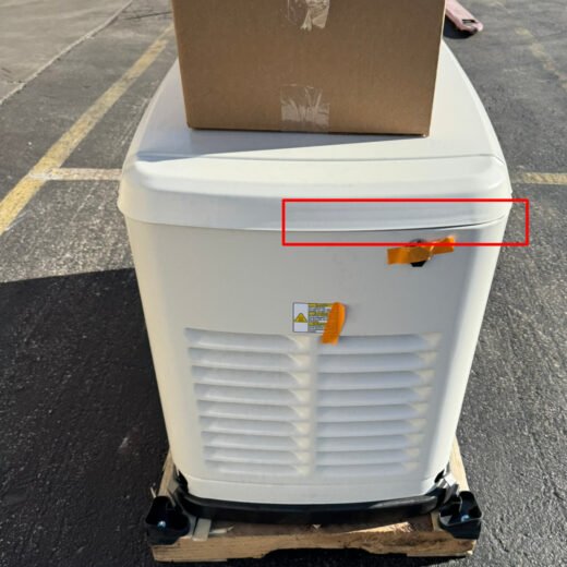 Generac 7291 26kW Guardian Generator with 200A SE Transfer Switch (Scratch & Dent)