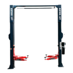 Katool KT-AS110D Asymmetric Direct-Drive 2 Post Car Lift 11,000 lbs - Image 2
