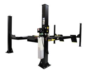 Challenger 4115XFO Ex-Length Open Front Flat Deck ALI 4 Post Lift 15,000 lbs