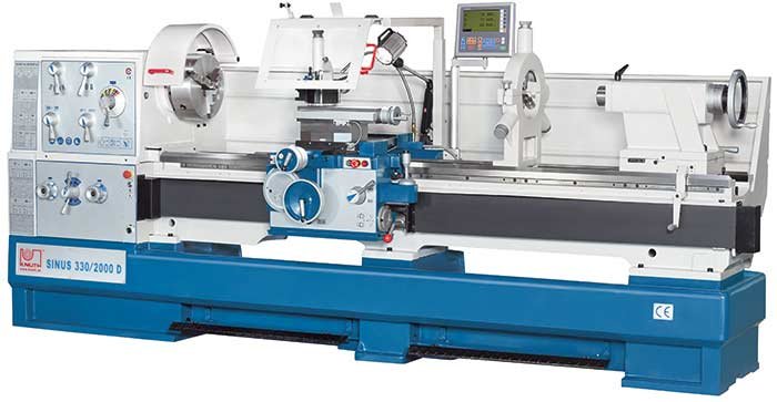 300014_htp_300011_Sinus-330-2000 Knuth 10.1HP 59” Sinus 330/1500 D Precision Lathe 300010 - Image 1