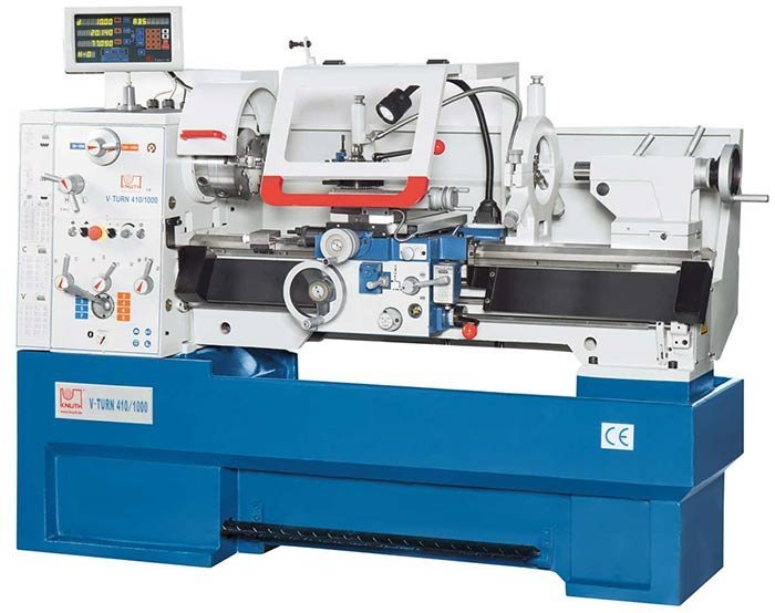300820_praezisionsdrehmaschine_v-turn_410-1000 Knuth 7.4HP V-Turn 410/1000 Precision Lathe 300820 - Image 1
