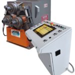 Carell Industrial Comac 3000 Series 220V Three Phase 2½” Pipe Double Pinch Hydraulic Angle Roll with CNC Control 305CN3.1V