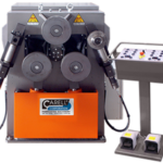 Carell Industrial Comac 3000 Series 220V Three Phase 2½” Pipe Double Pinch Hydraulic Angle Roll 305HV