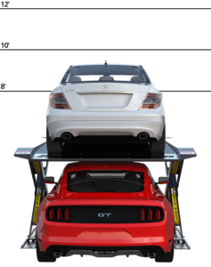 BendPak Autostacker™ A6S 110V Scissors Parking Lift Platform 6,000 lb w/Power Unit Console - Image 2